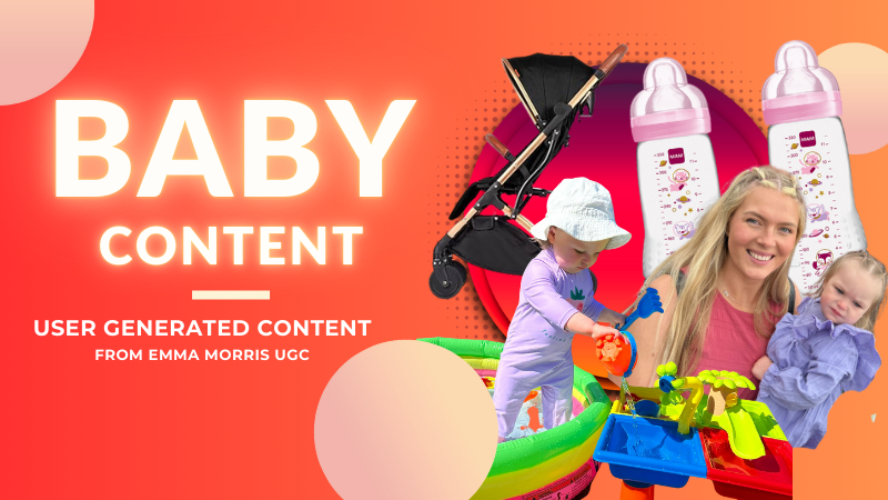 UGC for Facebook Ads (Toddler, Family, Dog, Lifestyle & more!)